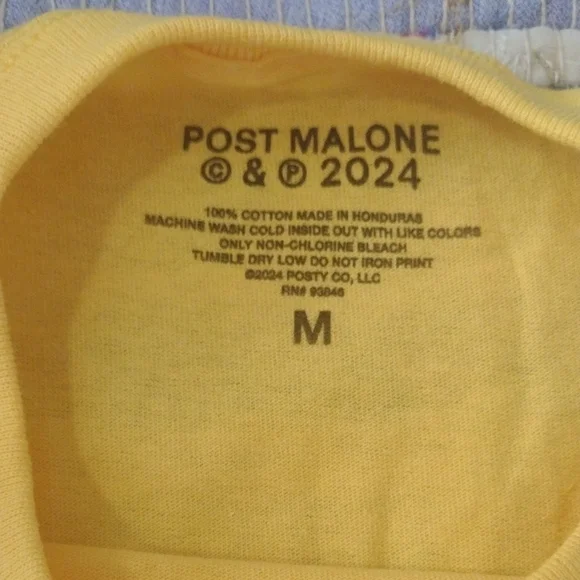 2024 Post Malone F-1 Trillion Graphic Band Tee - Picture 3 of 5
